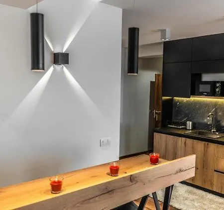 아파트 Apartmani Tim & Spa Centar 카파오닉